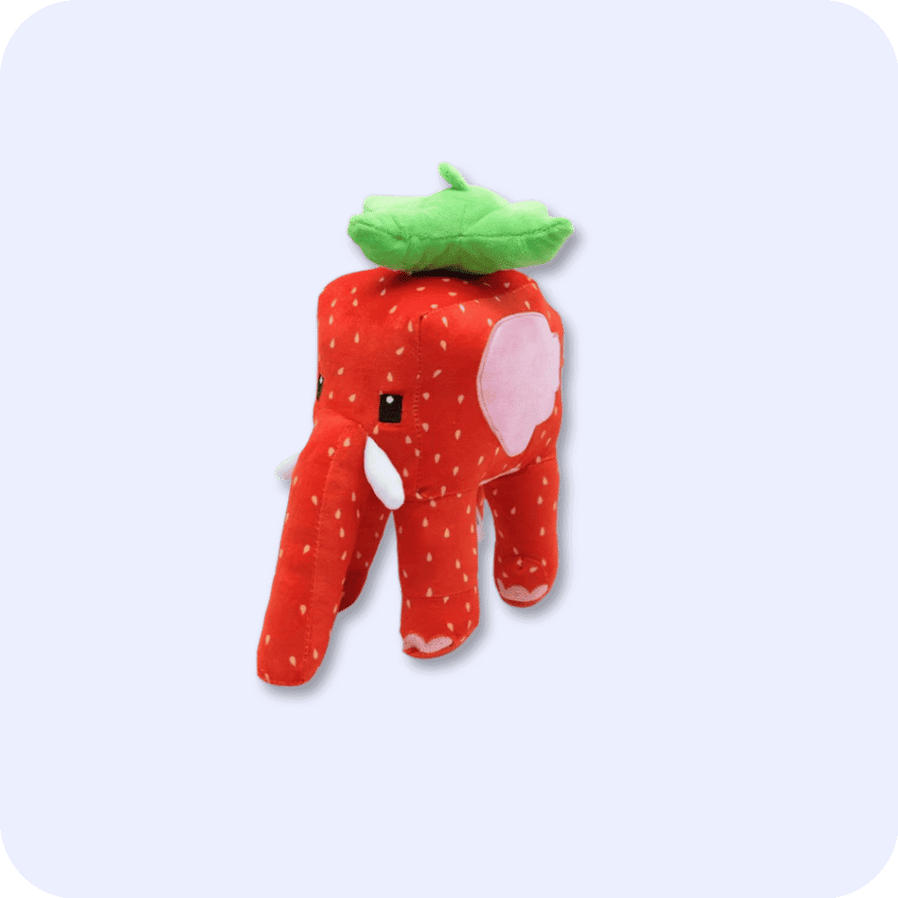Strawberry Elephant Plush Strawberry Elephant Plush